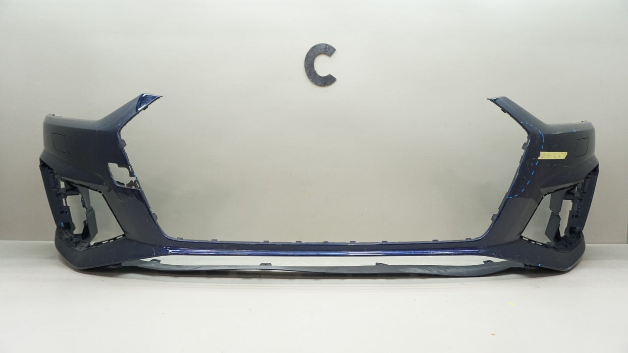 2020-2022 AUDI A5 S-LINE FRONT BUMPER COVER PANEL OEM 8W6807437A