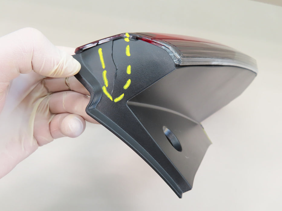 2019-2022 HONDA CR-V REAR LEFT DRIVER TAIL LIGHT OUTER LED OEM CAPA