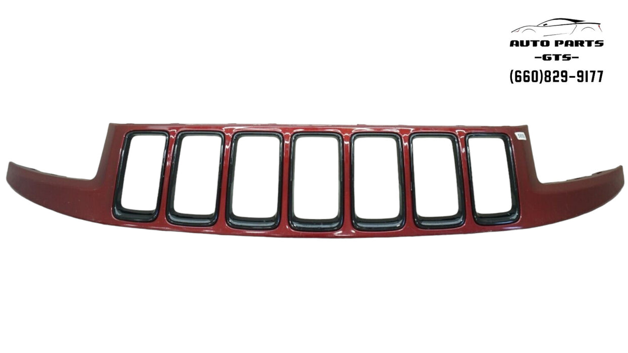 2014-2016 JEEP GRAND CHEROKEE FRONT BUMPER GRILLE BEZEL COVER TRIM OEM 1WL32TR