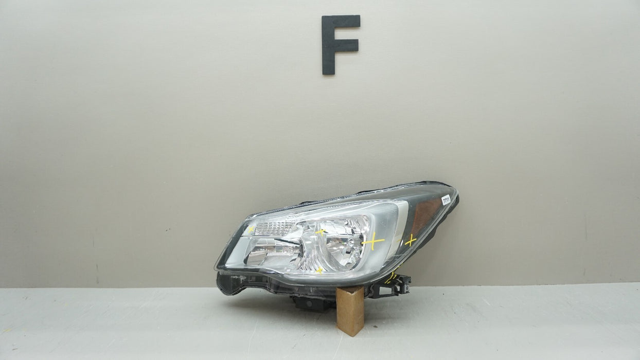 2017-2018 SUBARU FORESTER FRONT LH LEFT DRIVER SIDE HALOGEN HEADLIGHT OEM