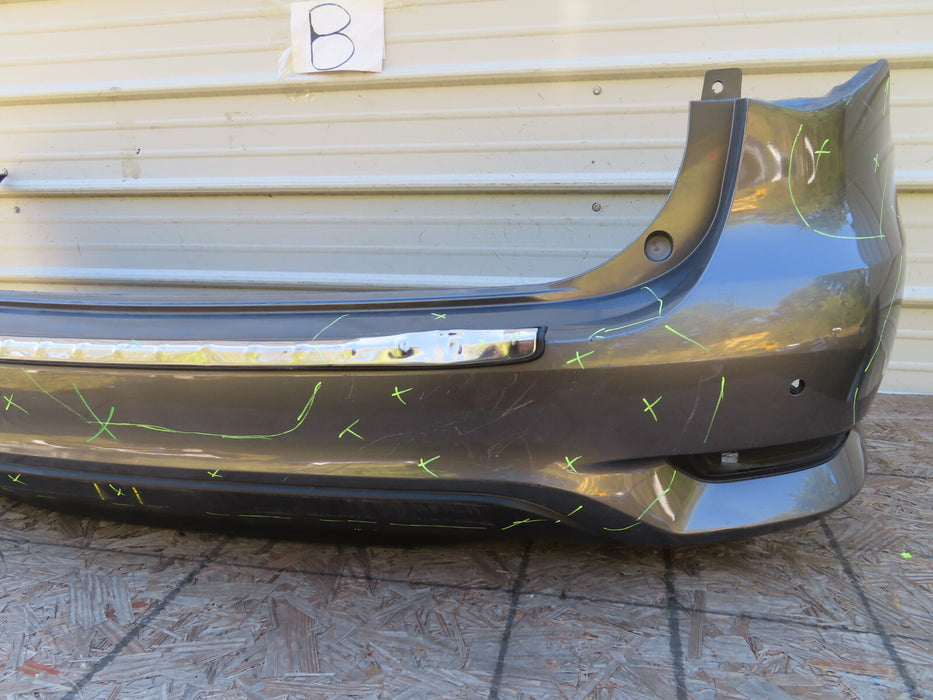 2016 2017 2018 2019 2020 INFINITI QX60 REAR BUMPER COVER OEM