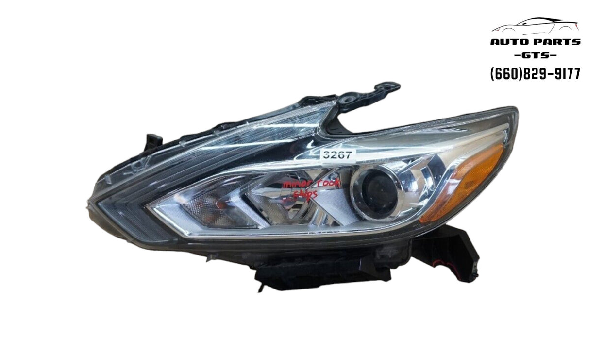 2016-2018 NISSAN ALTIMA FRONT LEFT DRIVER SIDE HEADLIGHT HALOGEN HEADLAMP OEM