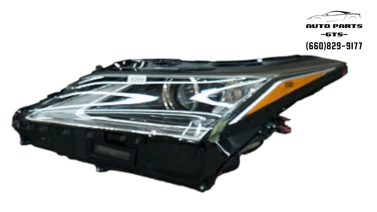 2016-2019 LEXUS RX350 RX450H FRONT LEFT DRIVER SIDE HEADLIGHT LIGHT LAMP LED OEM