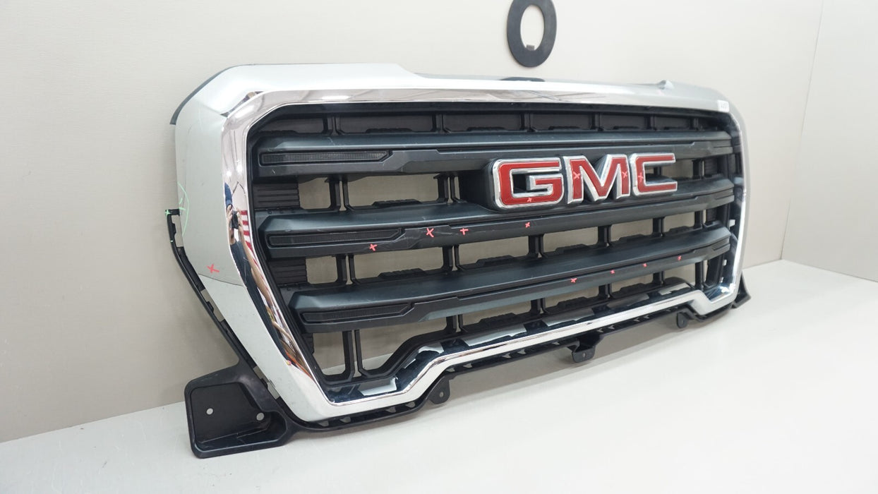 2019-2021 GMC SIERRA 1500 FRONT BUMPER RADIATOR GRILLE GRILL 84508279 OEM