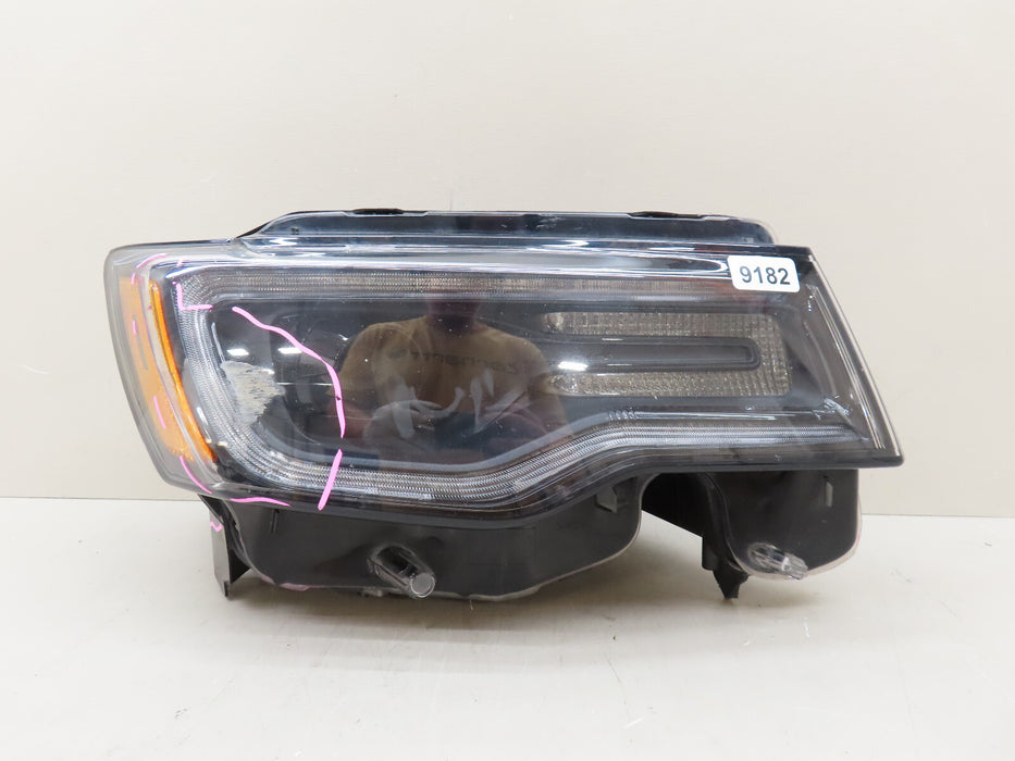 2017 2021 JEEP GRAND CHEROKEE RIGHT PASSENGER XENON HEADLIGHT OEM 68266648AF