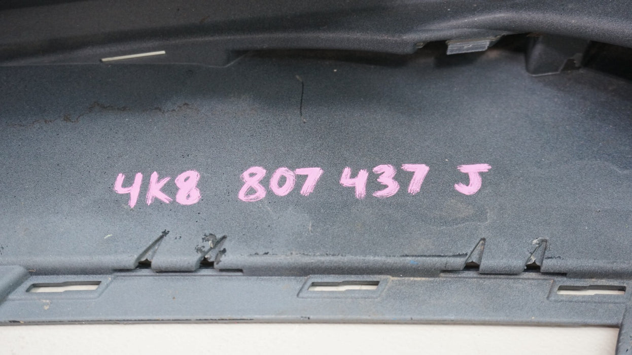 2019-2022 AUDI RS6 FRONT BUMPER COVER PANEL OEM 4K8807437J