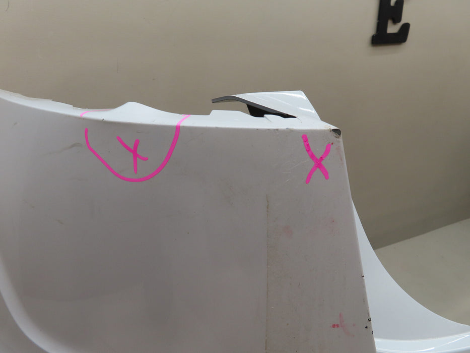 2019-2022 AUDI Q8 REAR UPPER/MIDDLE BUMPER COVER OEM 4M8807511