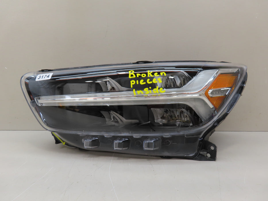 2019-2022 VOLVO XC40 LEFT DRIVER SIDE HEADLIGHT LED OEM