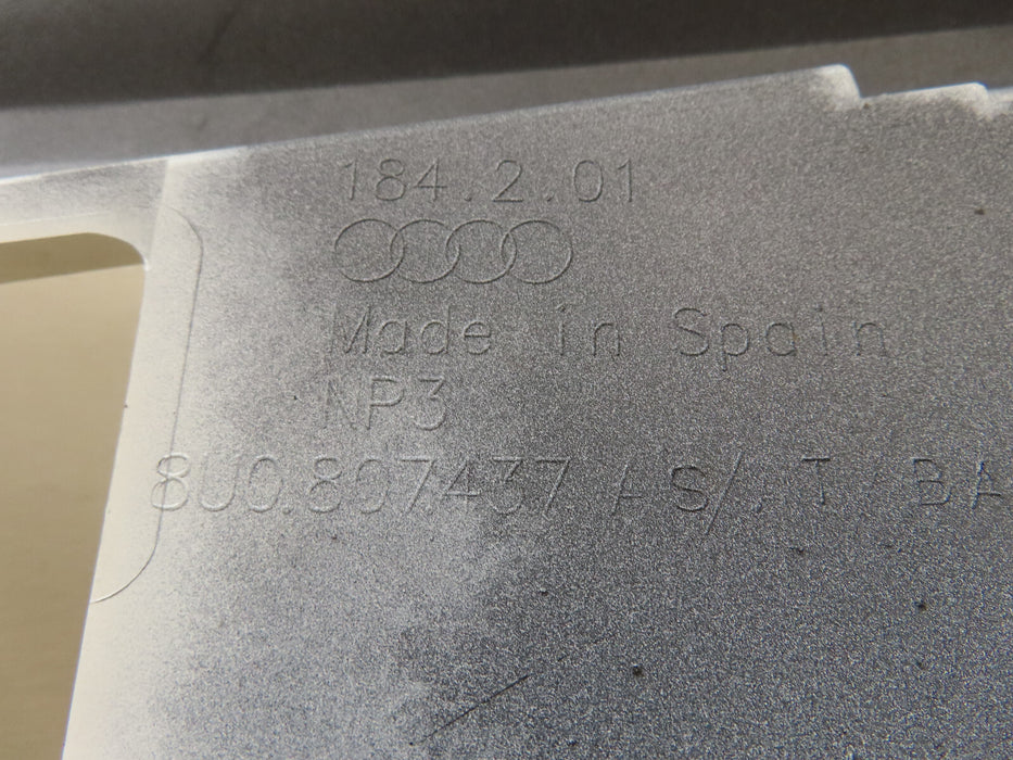 2016 2017 2018 AUDI Q3 FRONT BUMPER COVER OEM 8U0807437