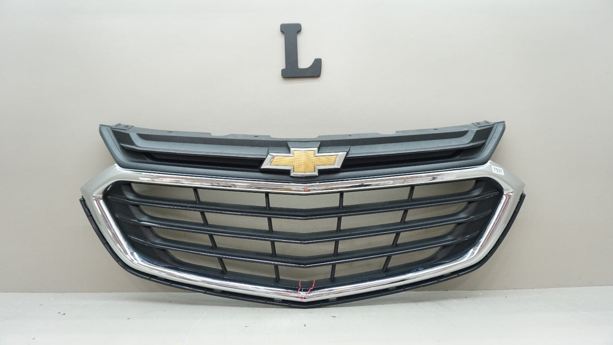 2018-2021 CHEVROLET EQUINOX FRONT BUMPER UPPER GRILLE MOLDING OEM 84150748