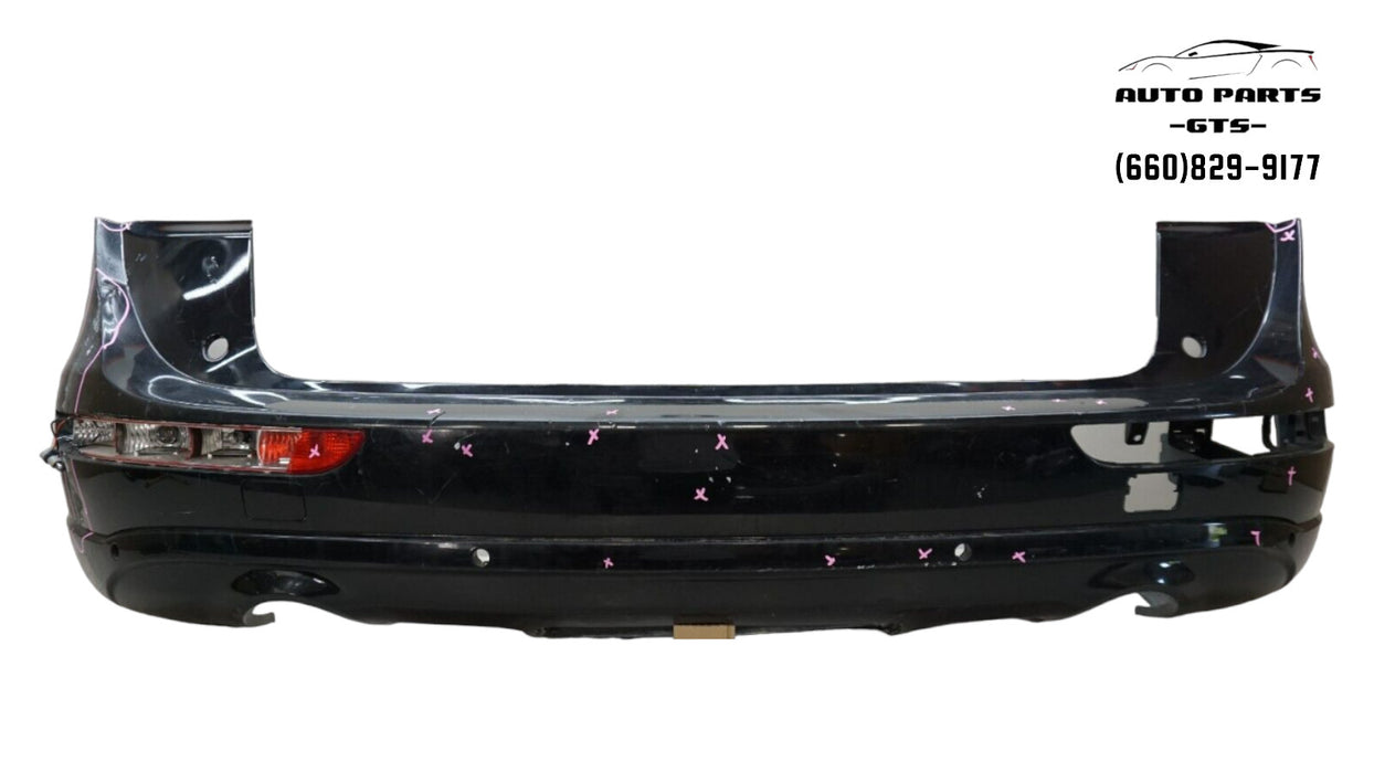 2009-2012 AUDI Q5 REAR BUMPER COVER PANEL W/ SPOILER VALANCE OEM 8R0807385C