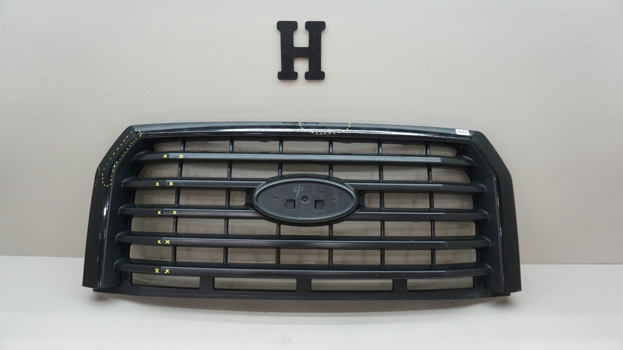 2015-2017 FORD F150 FRONT CENTER RADIATOR GRILLE OEM FL348200