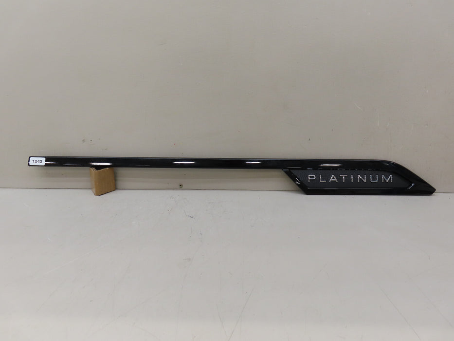 2022-2023 TOYOTA TUNDRA PLATINUM FRONT RIGHT PASSENGER SIDE DOOR MOLDING OEM