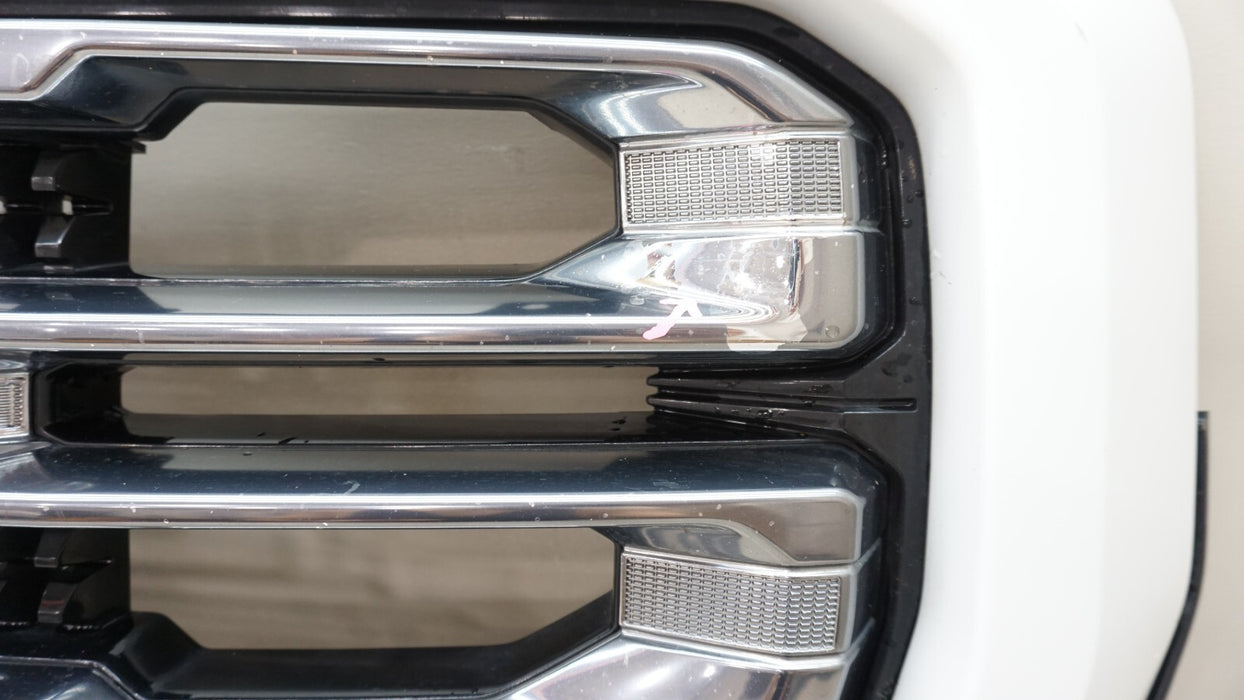 2019-2021 GMC SIERRA 1500 FRONT UPPER RADIATOR GRILLE 84458485 OEM 19 20 21