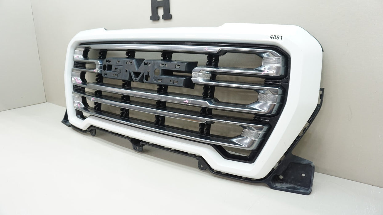 2019-2021 GMC SIERRA 1500 FRONT UPPER RADIATOR GRILLE 84458485 OEM 19 20 21