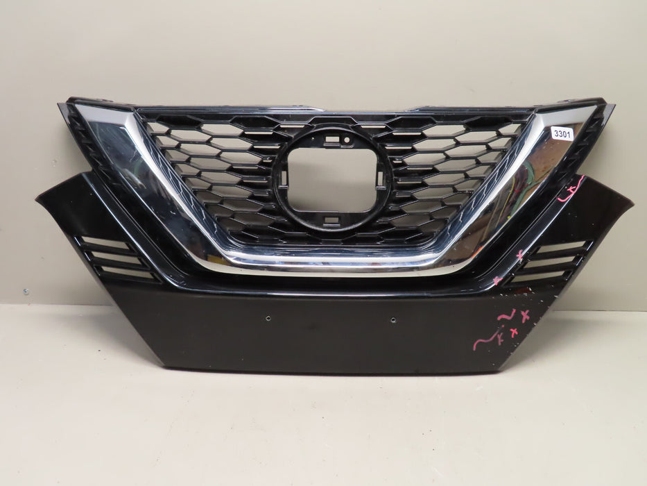 2020 2021 Nissan Rogue Sport Upper Grille Grill 62310-6Mr0a OEM