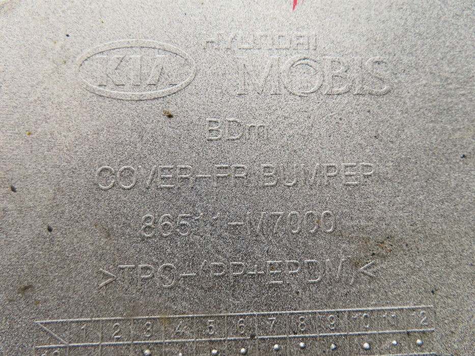 2019-2021 KIA FORTE FRONT UPPER BUMPER COVER OEM 86511-M7000