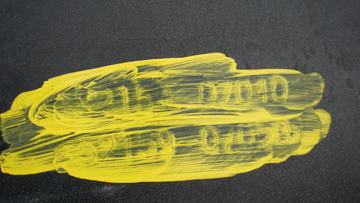 2019-2021 TOYOTA AVALON REAR BUMPER COVER PANEL PLASTIC 52159-07040 OEM 19 20 21