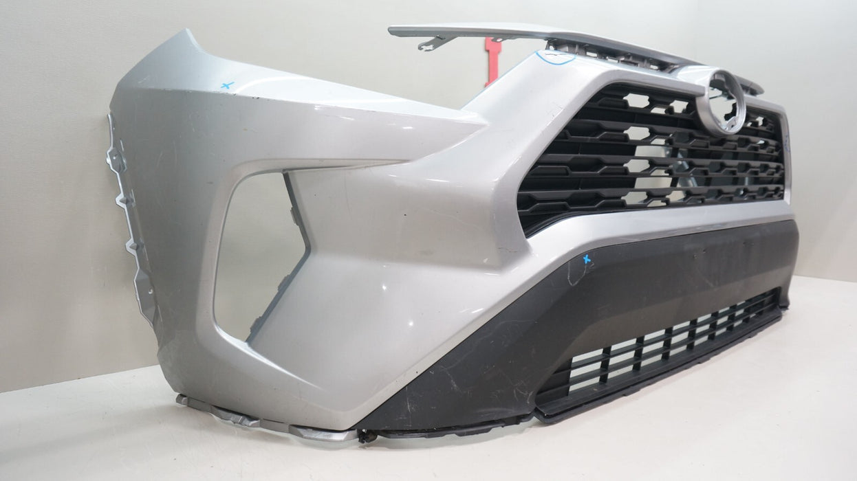2019-2021 TOYOTA RAV4 FRONT BUMPER COVER PANEL WITH GRILLE OEM