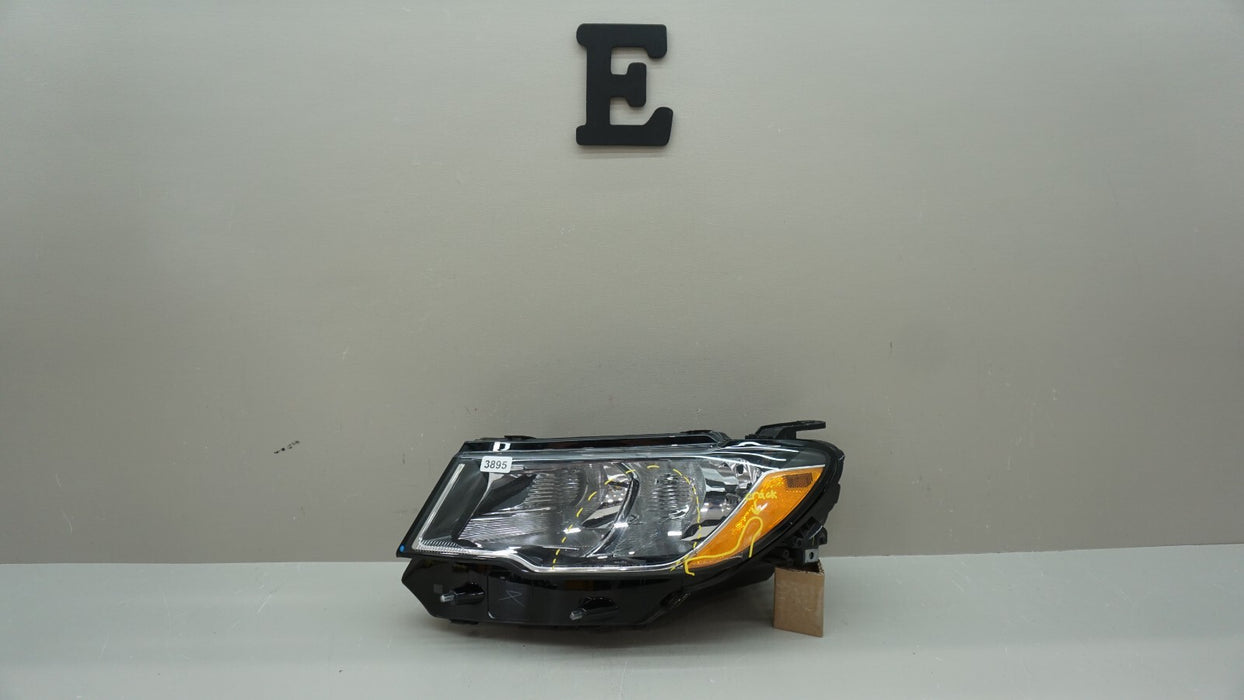 2017-2021 JEEP COMPASS FRONT LH LEFT DRIVER SIDE HALOGEN HEADLIGHT OEM