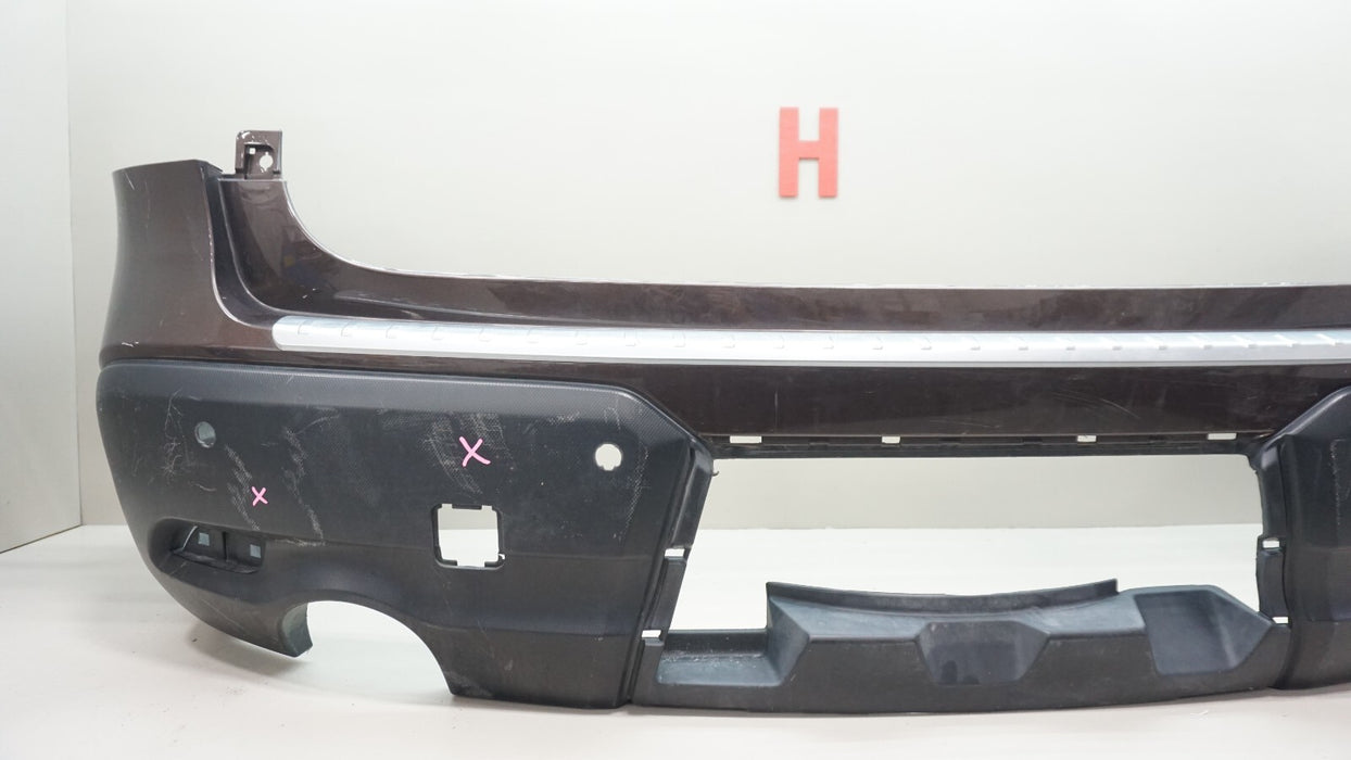 2019-2023 SUBARU ASCENT REAR BUMPER COVER PANEL W/ SENSOR HOLES OEM 57704XC01A