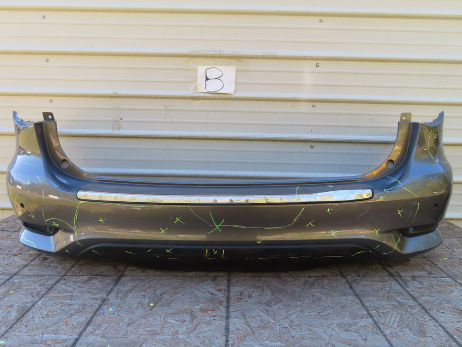 2016 2017 2018 2019 2020 INFINITI QX60 REAR BUMPER COVER OEM