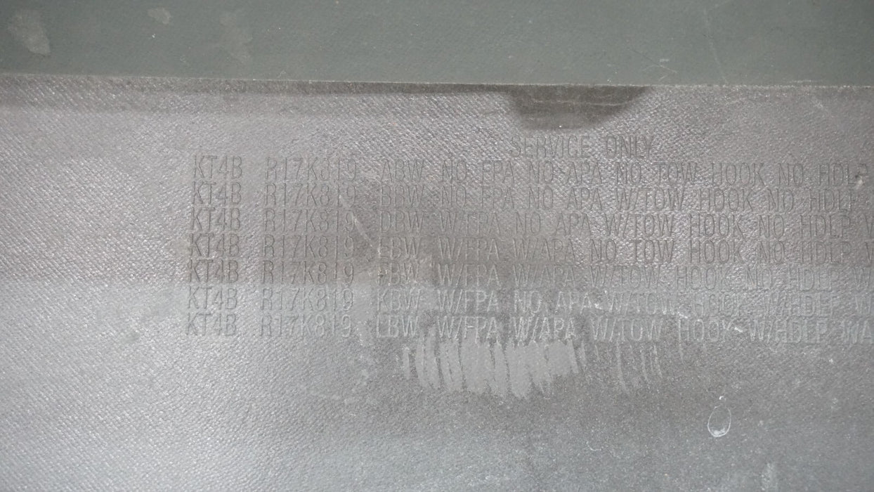 2019-2021 FORD EDGE FRONT BUMPER COVER PANEL OEM KT4BR17K819