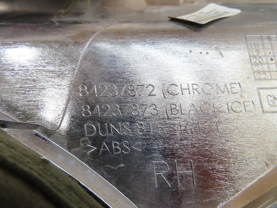 2019-2022 CHEVROLET BLAZER FRONT RIGHT PASSENGER GRILLE GRILL INSERT OEM