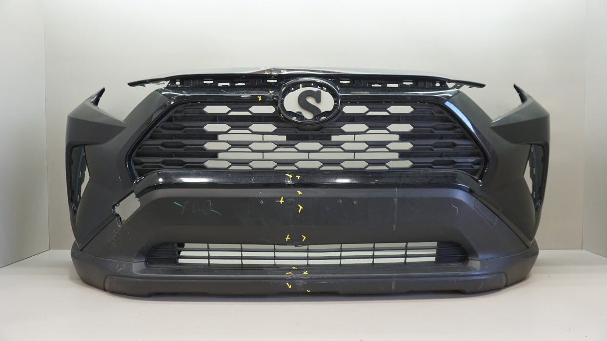 2019-2023 TOYOTA RAV4 FRONT BUMPER COVER W/ LOWER 53113-0R090 OEM 19 20 21 22 23