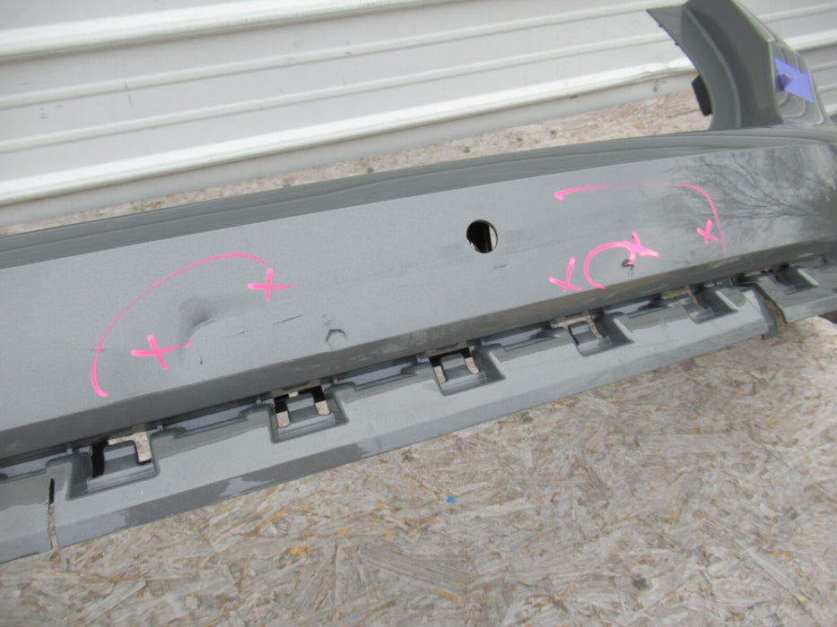 2019-2021 AUDI Q3 S-LINE REAR BUMPER COVER PANEL PLASTIC FACTORY 83A807385 OEM