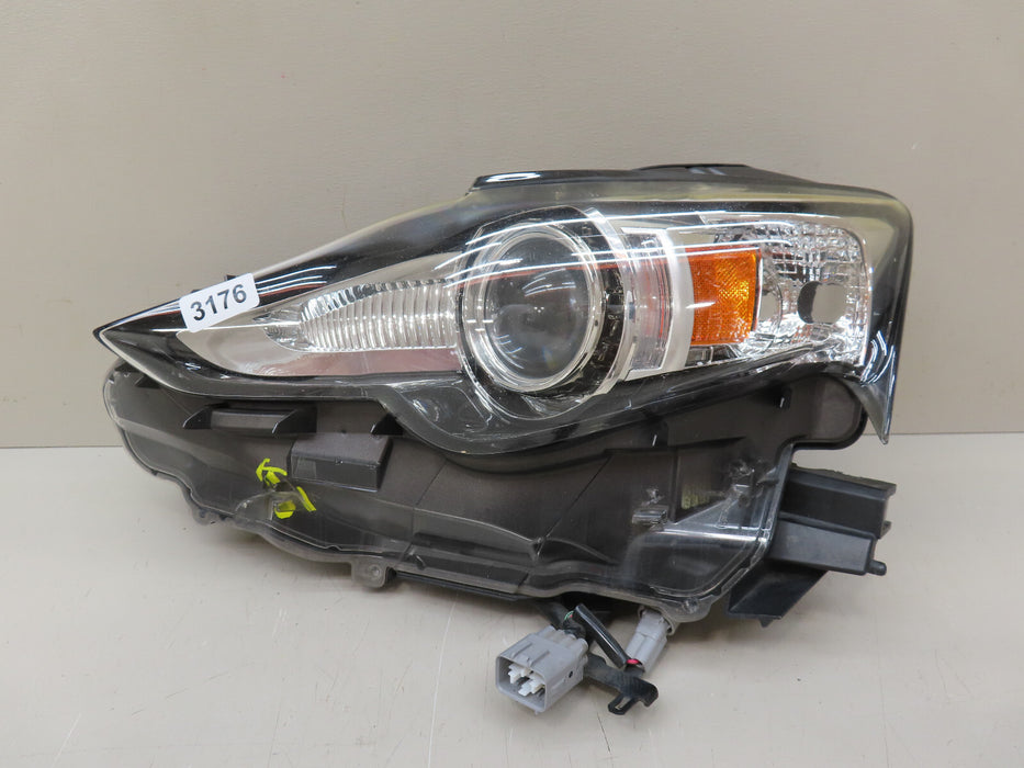 2014-2016 LEXUS IS300 IS250 IS350 FRONT LEFT DRIER SIDE HEADLIGHT HID XENON OEM