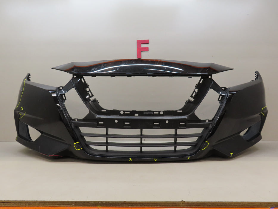 2020 2021 NISSAN VERSA FRONT BUMPER COVER OEM 62022-5EE0H