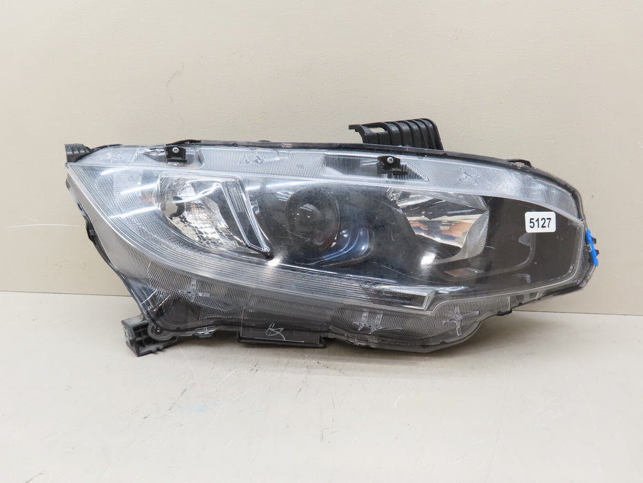 2019-2021 HONDA CIVIC FRONT RIGHT PASSENGER SIDE HEADLIGHT HALOGEN OEM