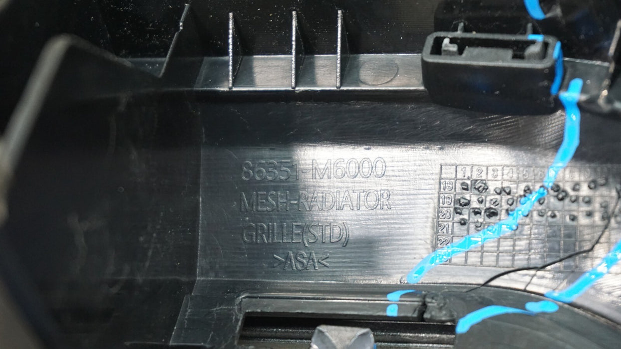 2019-2021 KIA FORTE FRONT UPPER RADIATOR GRILL GRILLE OEM 86351-M6000