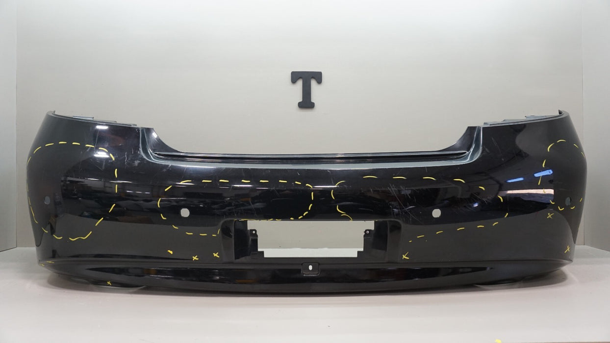 2010-2013 INFINITI G37 REAR BUMPER COVER PANEL W/ SENSOR HOLES OEM 850221NF0H