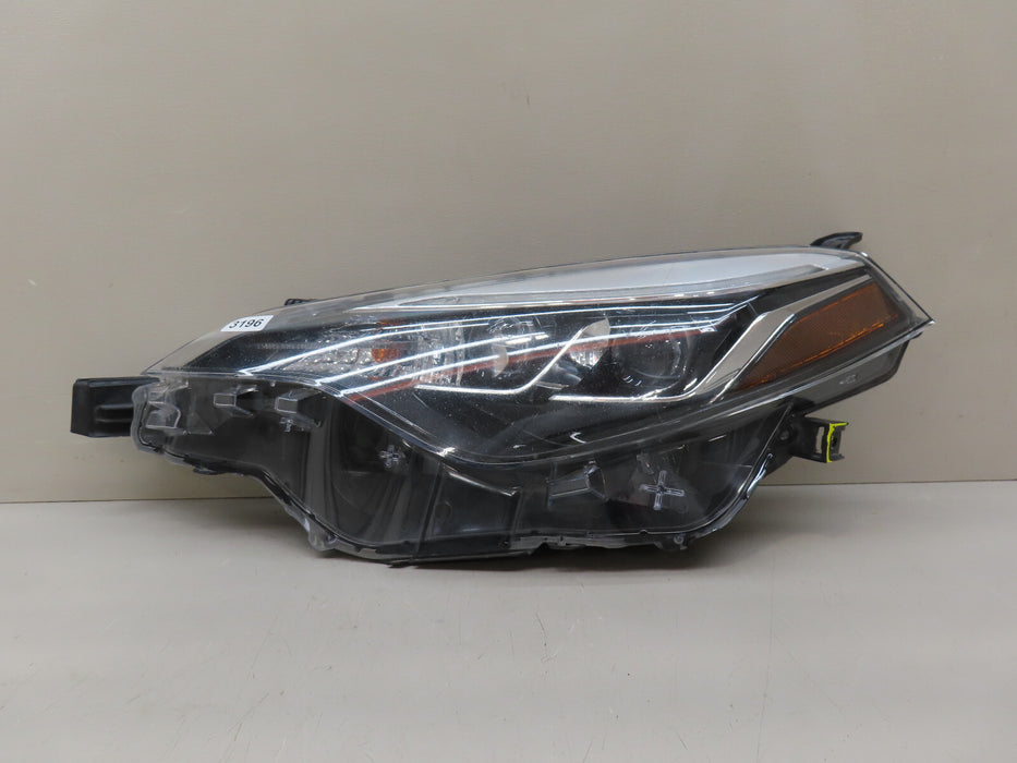 2017 2018 2019 TOYOTA COROLLA FRONT LEFT DRIVER SIDE HEADLIGHT OEM