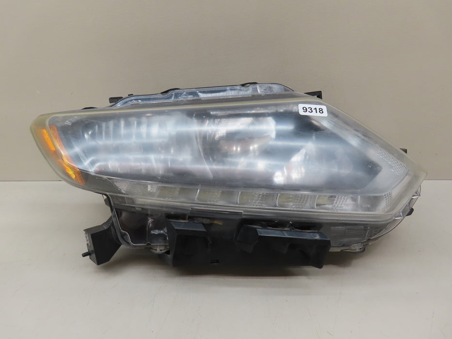 2014-2016 NISSAN ROGUE FRONT RIGHT PASSENGER SIDE HEADLIGHT OEM 9318