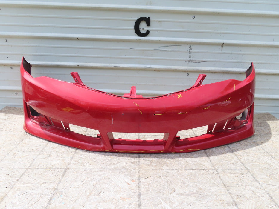 2012-2014 TOYOTA CAMRY SE 4DR SEDAN FRONT BUMPER COVER PANEL OEM 52119-06630