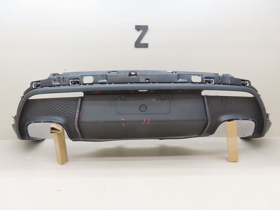 2022-2023 PORSCHE MACAN REAR BUMPER LOWER VALANCE OEM 95B.807.521.A