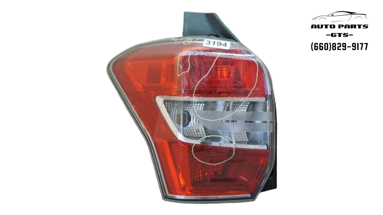 2014-2016 SUBARU FORESTER REAR LEFT DRIVER SIDE TAIL LIGHT HALOGEN LAMP OEM