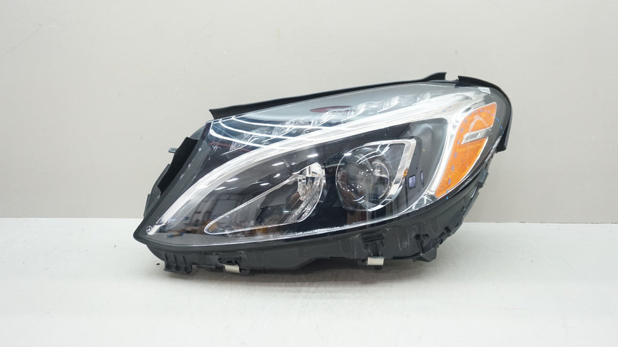2015-2018 MERCEDES-BENZ C CLASS C300 FRONT LEFT DRIVER SIDE HEADLIGHT OEM