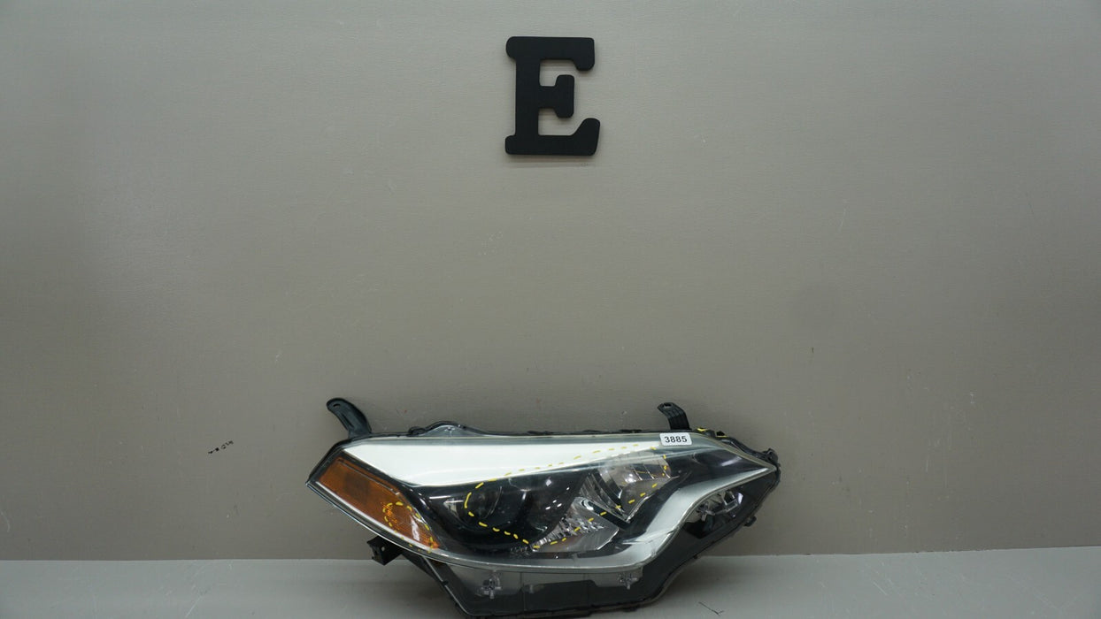 2014-2016 TOYOTA COROLLA FRONTRH RIGHT PASSENGER SIDE LED HEADLIGHT OEM