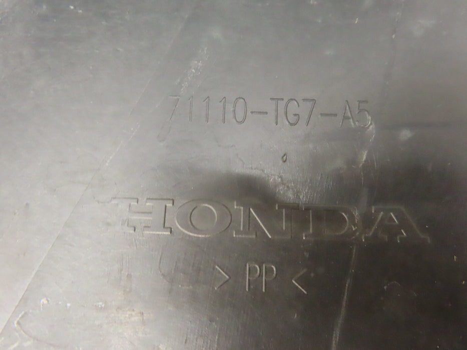 2019-2022 HONDA PILOT FRONT LOWER BUMPER COVER OEM 71110-TG7-A5