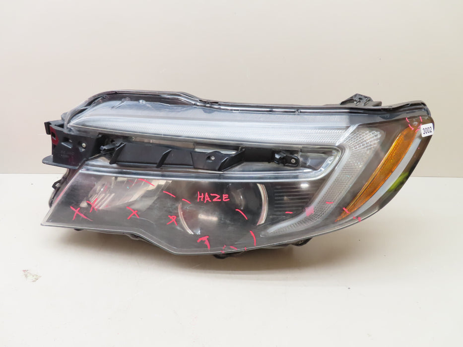 2016-2019 HONDA PILOT RIDGELINE FRONT LEFT SIDE HEADLIGHT LAMP HALOGEN OEM