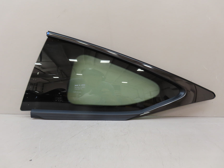 2020-2024 LEXUS RC300 RC350 RCF REAR LEFT DRIVER SIDE QUARTER WINDOW GLASS OEM