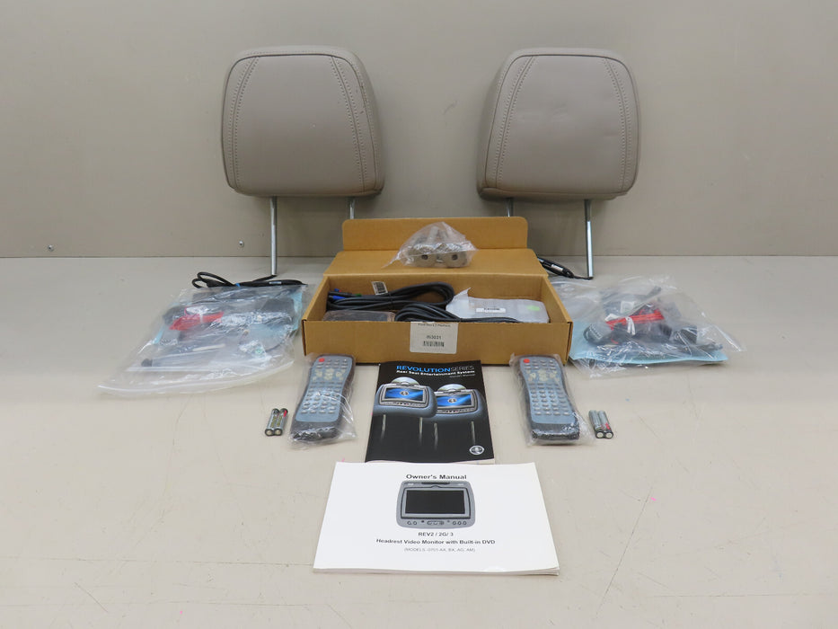 2012 FORD EXPLORER HEAD REST W/O NO MONITORS OEM