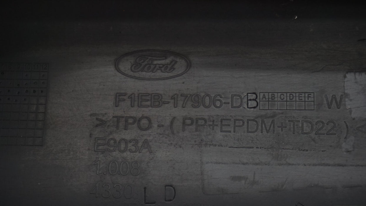 2015-2018 FORD FOCUS REAR BUMPER COVER RED F1EB-17906-DB OEM 15 16 17 18