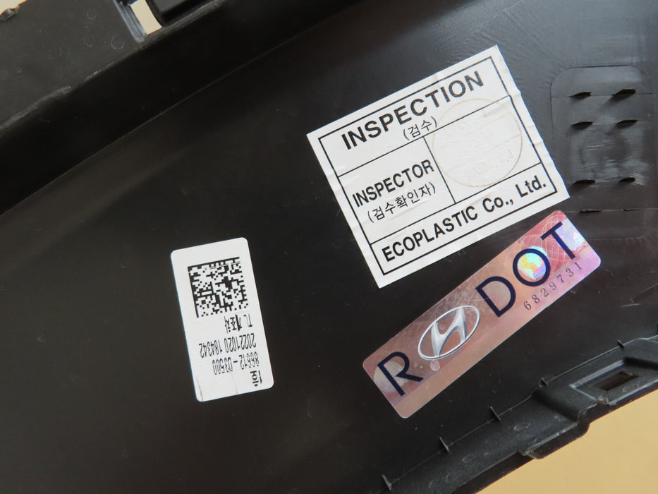 2019-2021 HYUNDAI TUCSON REAR LOWER BUMPER VALANCE COVER OEM 86612-D3500