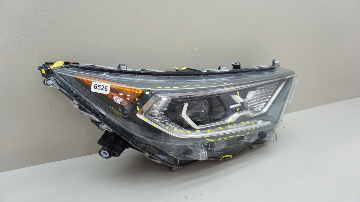 2019-2021 TOYOTA RAV4 FRONT RH RIGHT PASSENGER SIDE HEADLIGHT LED OEM