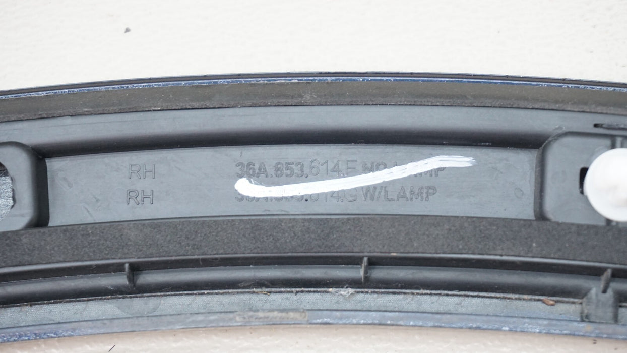 2015-2019 BENTLEY BENTAYGA FRONT RIGHT WHEEL ARCH MOLDING OEM 36A853614